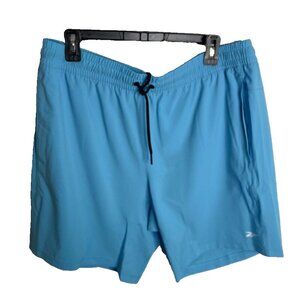 Reebok Men's Regular-Fit Moisture-Wicking 9" Woven Drawstring Shorts Size M